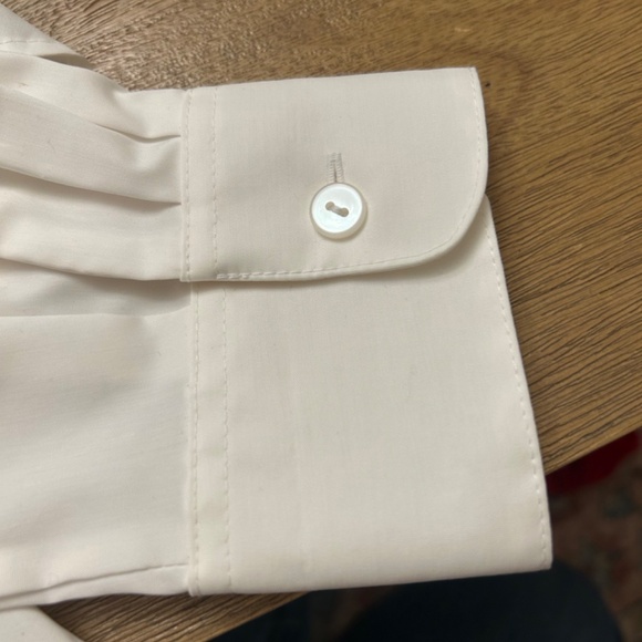 Foxcroft no-iron white button down shirt, size 12 - Picture 5 of 7